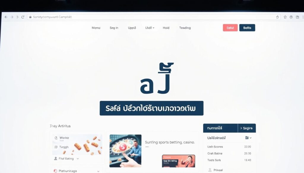 เว็บพนันปลอดภัย